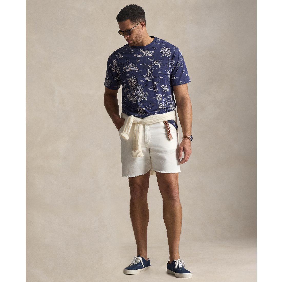 Polo Ralph Lauren Men's Big & Tall Short-Sleeve Polo Bear Jersey T-Shirt