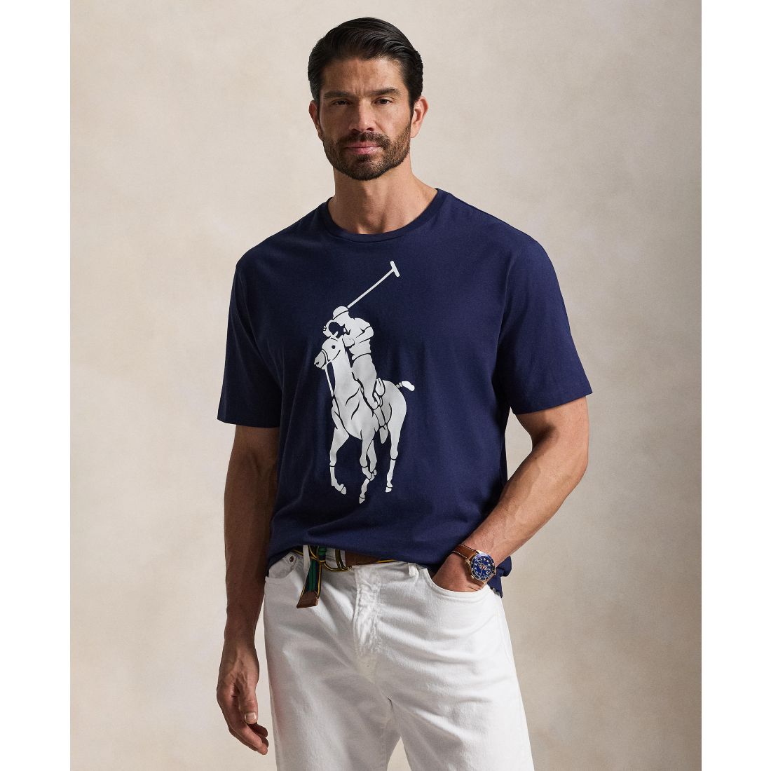 Polo Ralph Lauren Men's Big & Tall Short-Sleeve Graphic T-Shirt