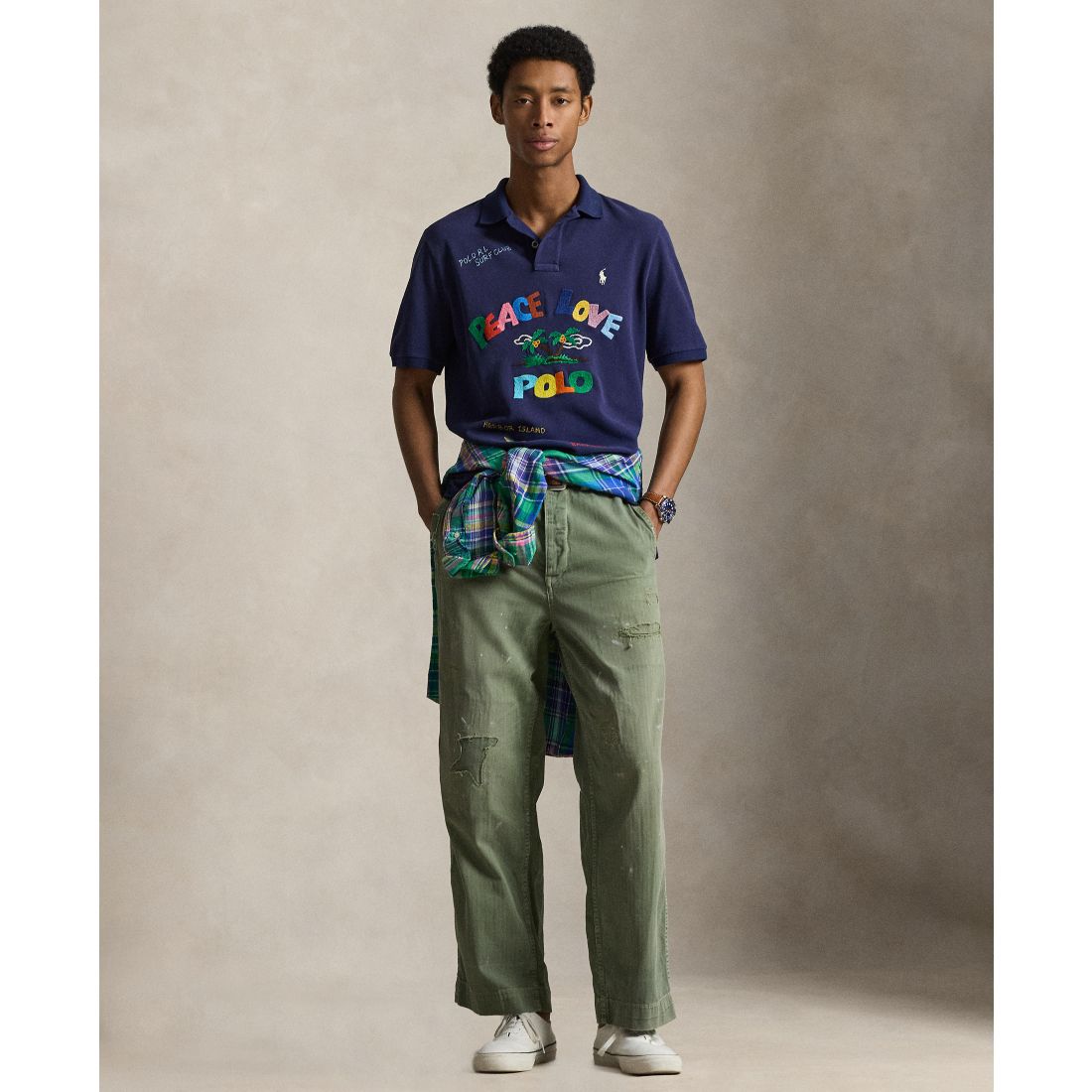 Polo Ralph Lauren Men's Embroidered Short-Sleeve Polo Shirt