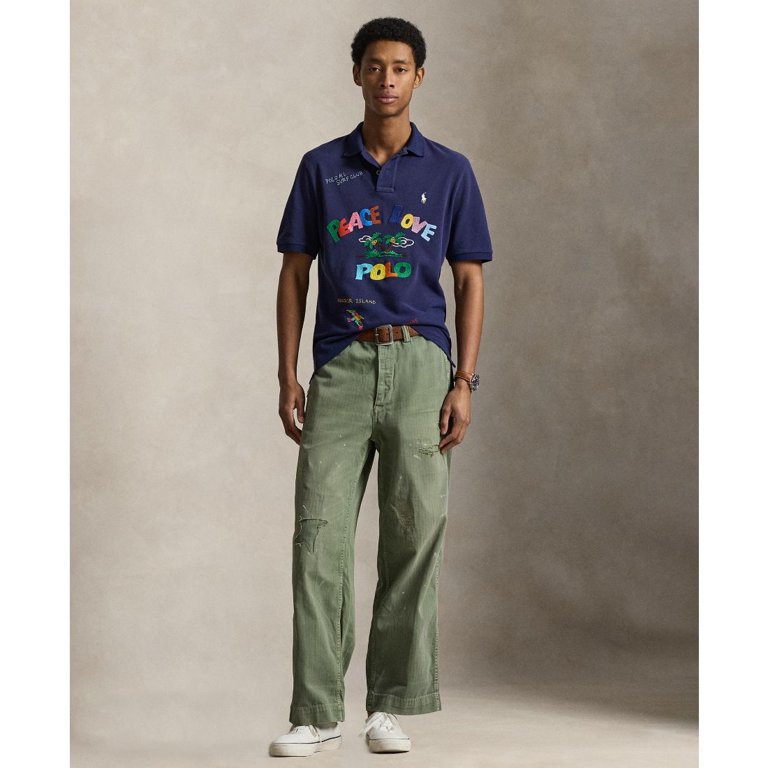 Polo Ralph Lauren Men's Embroidered Short-Sleeve Polo Shirt