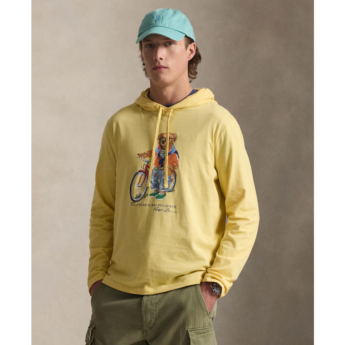 Polo Ralph Lauren Men's Long-Sleeve Hooded T-Shirt