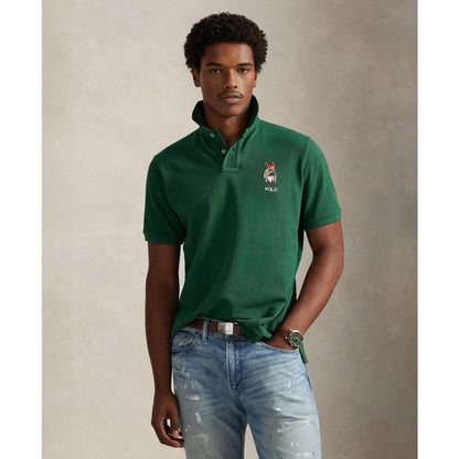 Polo Ralph Lauren Men's Classic-Fit Polo Bear Mesh Polo Shirt