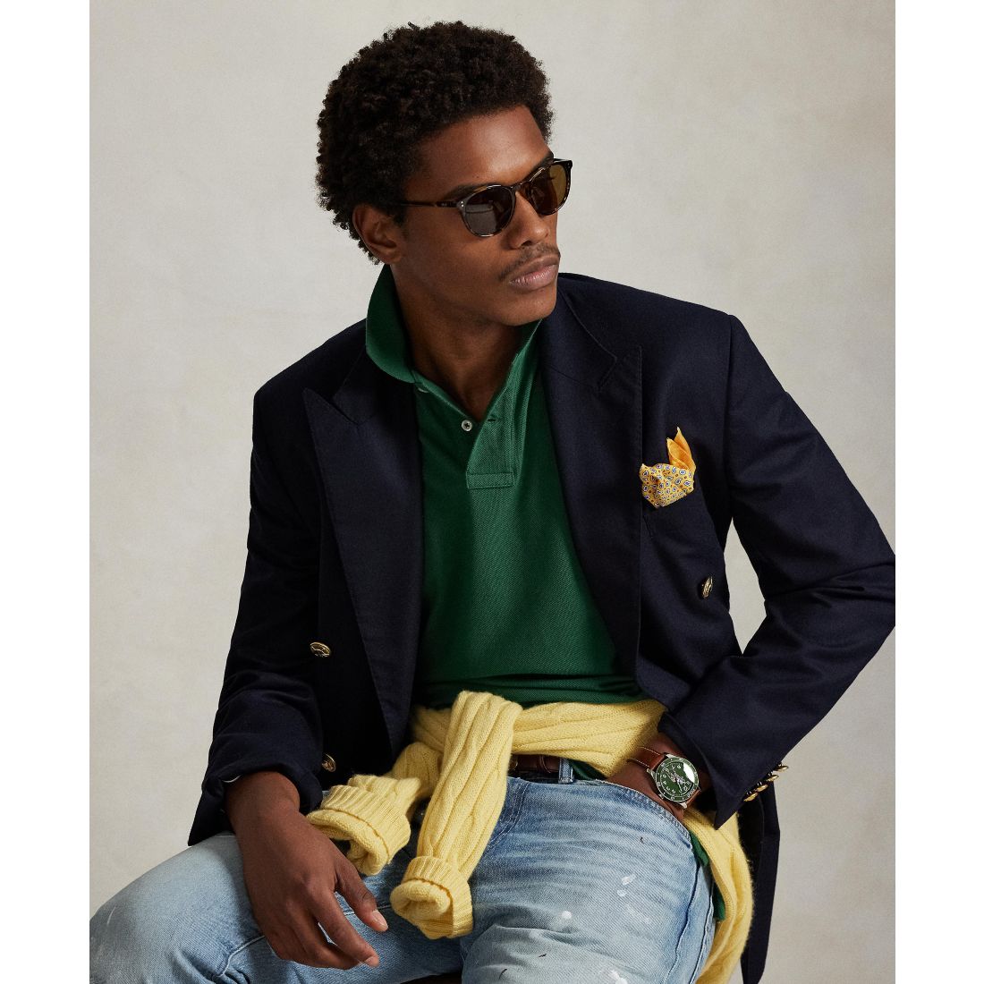Polo Ralph Lauren Men's Classic-Fit Polo Bear Mesh Polo Shirt