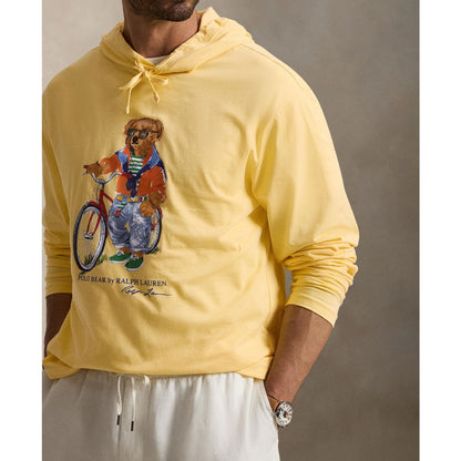 Polo Ralph Lauren Men's Big & Tall Polo Bear Jersey Hooded T-Shirt