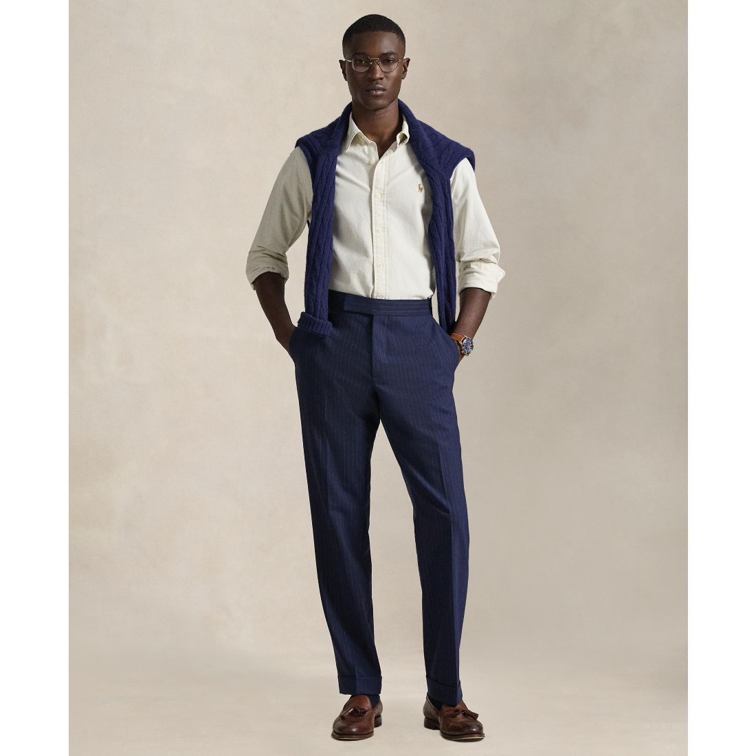 Polo Ralph Lauren Men's Long-Sleeve Oxford Shirt