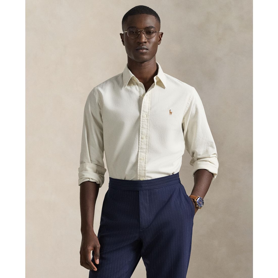 Polo Ralph Lauren Men's Long-Sleeve Oxford Shirt
