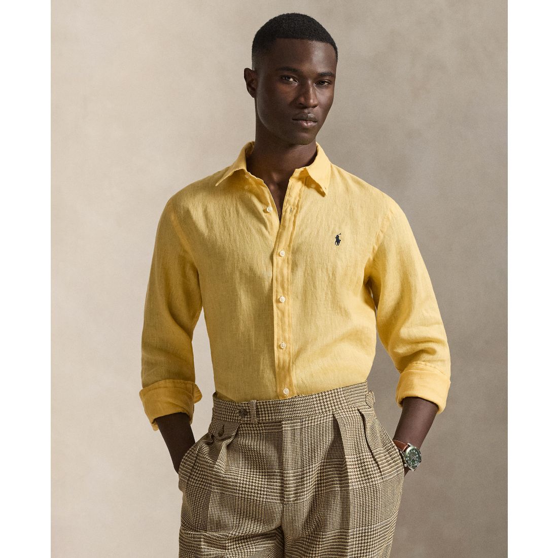 Polo Ralph Lauren Men's Classic Fit Linen Shirt