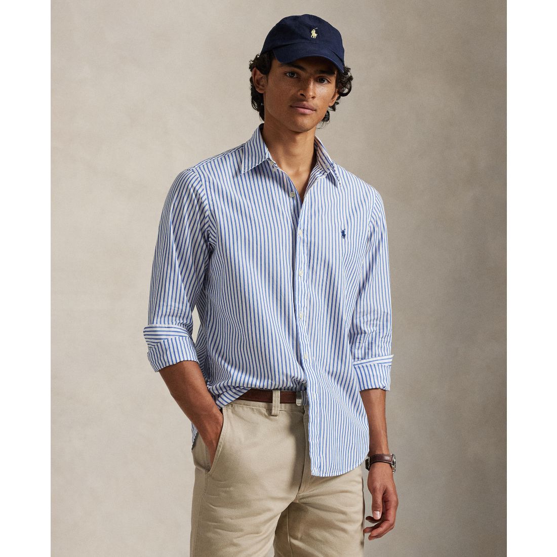 Polo Ralph Lauren Men's Classic-Fit Striped Broadcloth Shirt