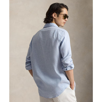 Polo Ralph Lauren Men's Classic-Fit Herringbone Pattern Shirt