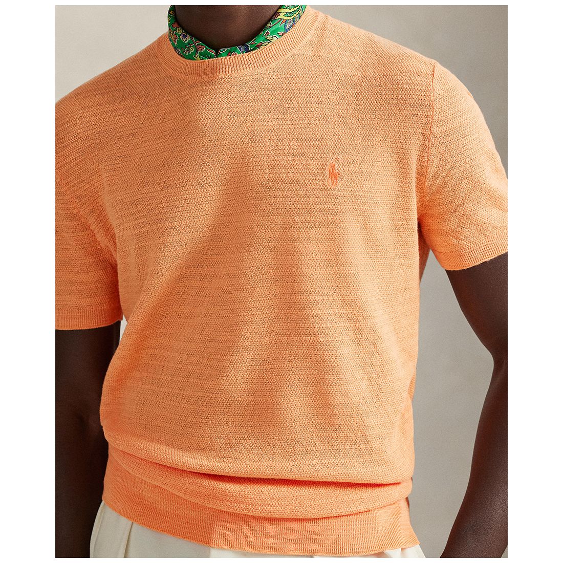 Polo Ralph Lauren Men's Textured Lightweight Sweater T-Shirt