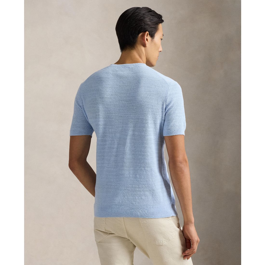 Polo Ralph Lauren Men's Textured Lightweight Sweater T-Shirt