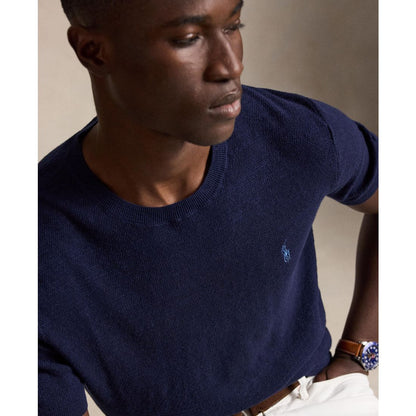 Polo Ralph Lauren Men's Textured Lightweight Sweater T-Shirt