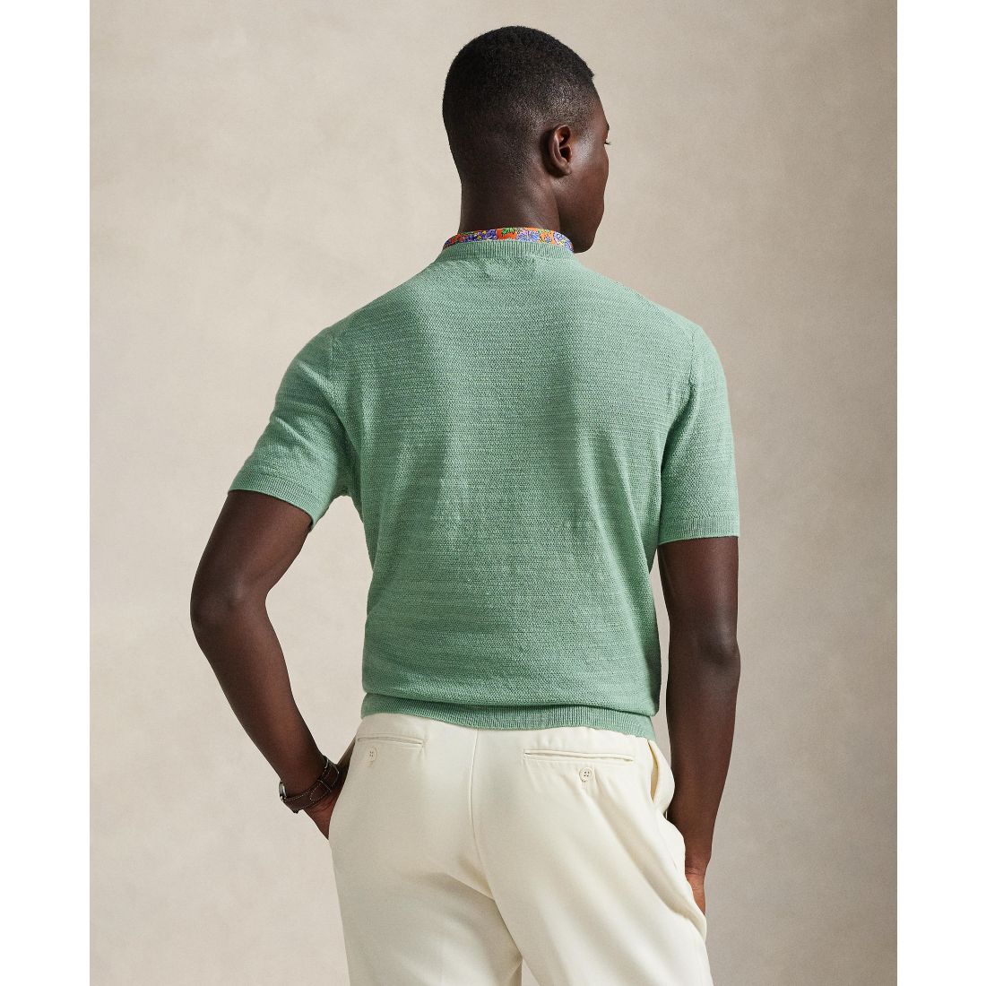 Polo Ralph Lauren Men's Textured Lightweight Sweater T-Shirt