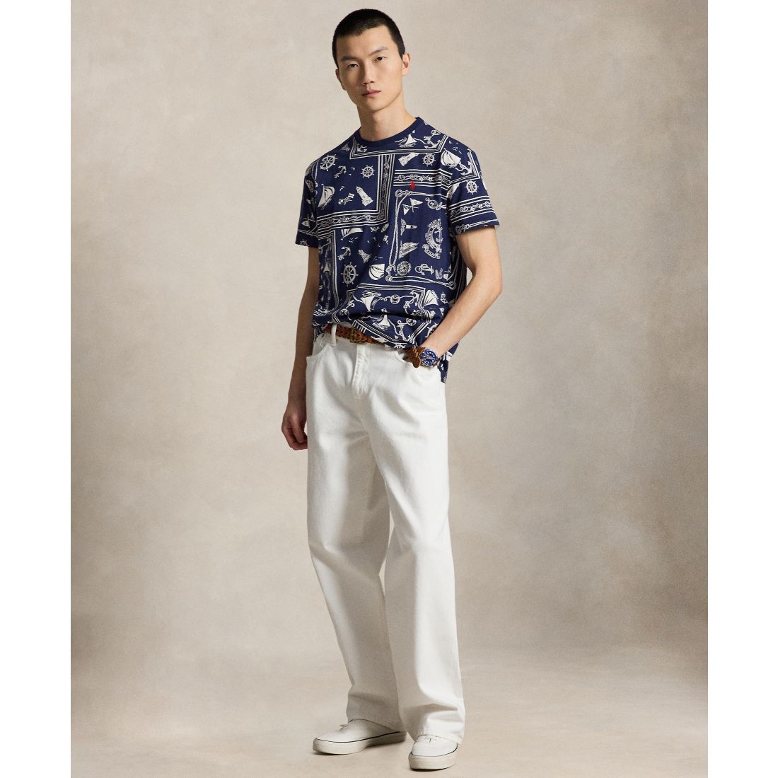 Polo Ralph Lauren Men's Printed Crewneck T-Shirt
