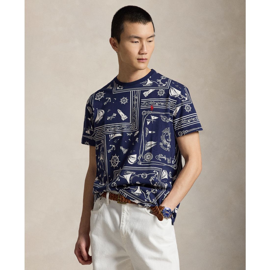 Polo Ralph Lauren Men's Printed Crewneck T-Shirt