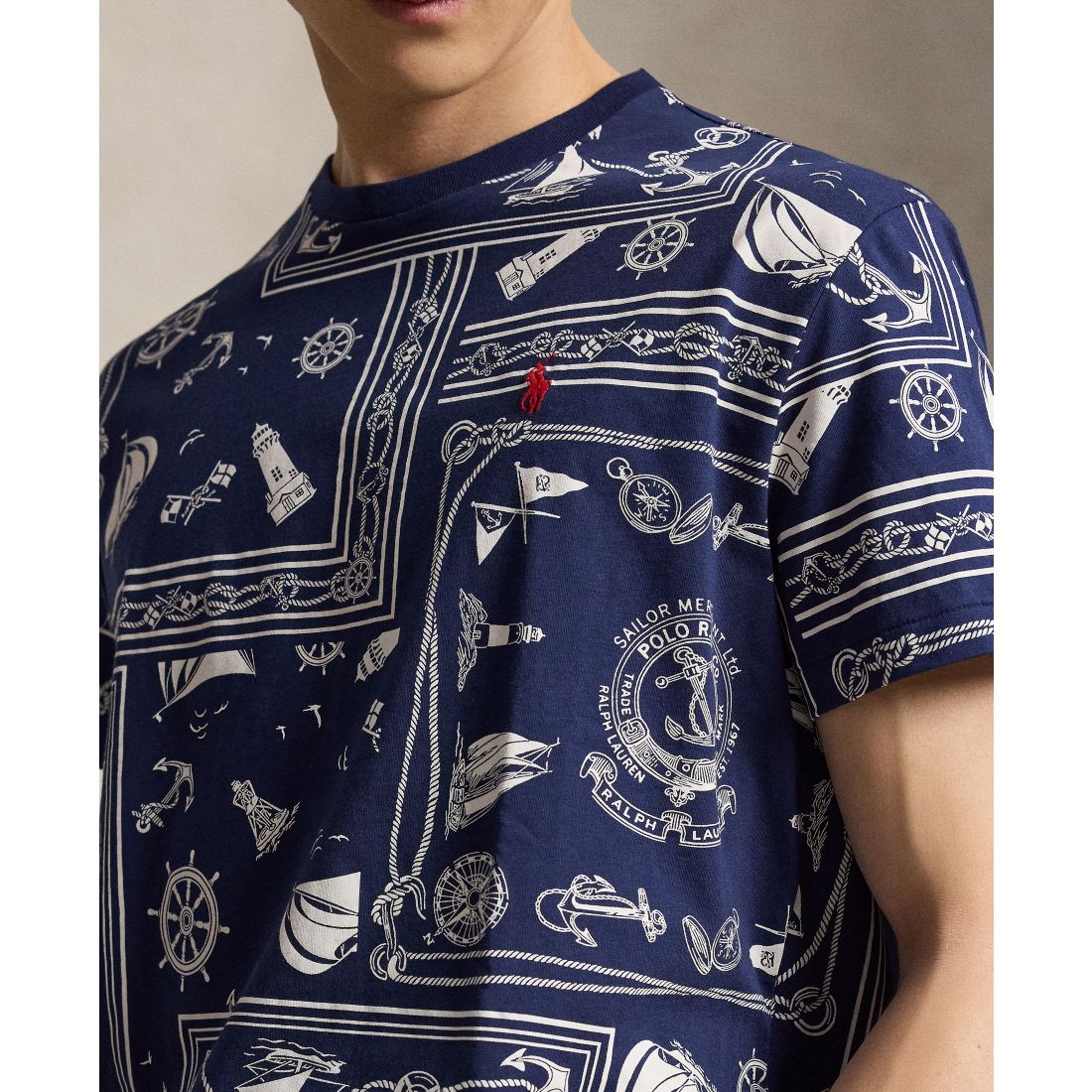 Polo Ralph Lauren Men's Printed Crewneck T-Shirt