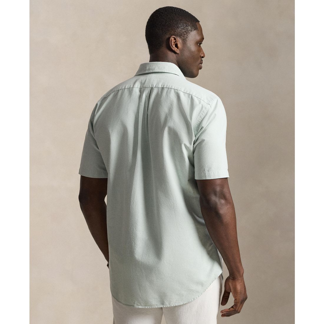 Polo Ralph Lauren Men's Big & Tall Short-Sleeve Oxford Shirt