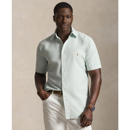 Polo Ralph Lauren Men's Big & Tall Short-Sleeve Oxford Shirt