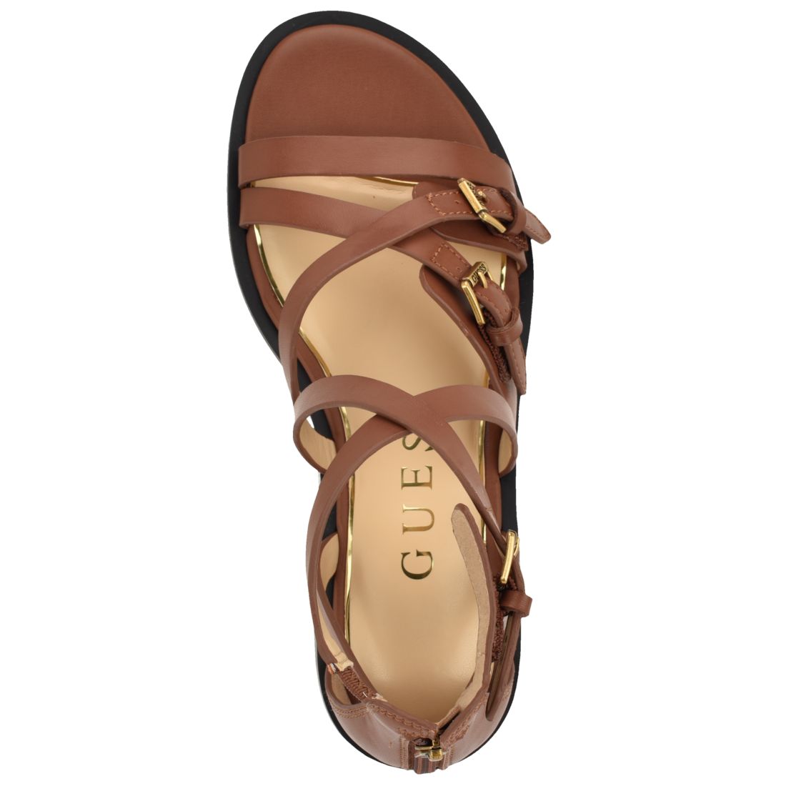 Guess Women's Yaris Strappy Buckled Gladiator Sandals