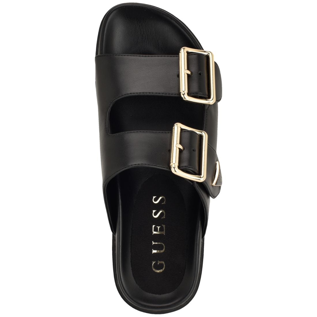 Guess Women's Fasten Double-Buckle Footbed Sandals