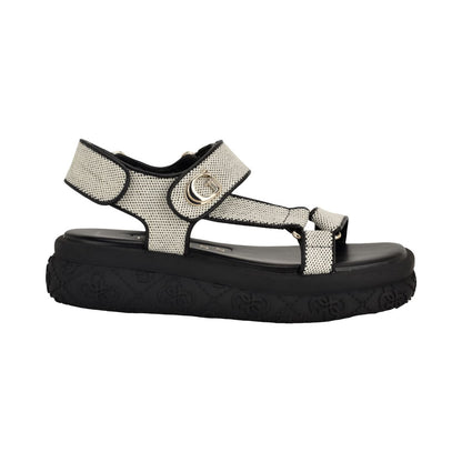 Guess Women's Lanara Quattro G Sporty Platform Footbed Sandals