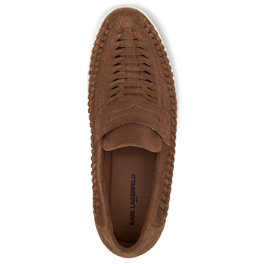 Karl Lagerfeld Men's Slip-on Penny Loafers