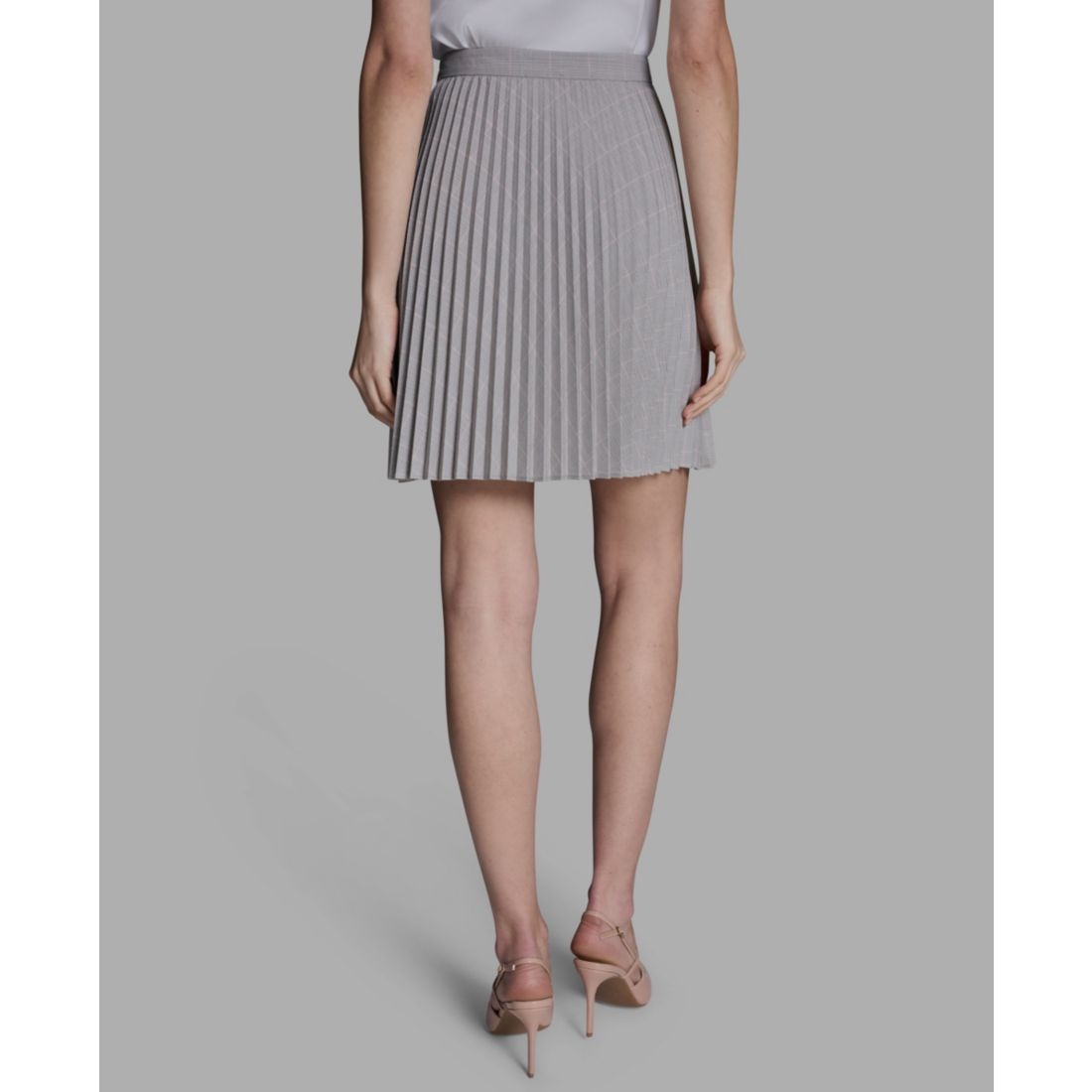 Bcbg Women's Pleated Pull-On Mini Skirt