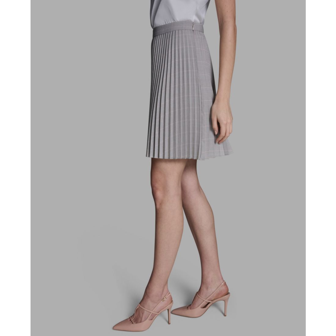 Bcbg Women's Pleated Pull-On Mini Skirt