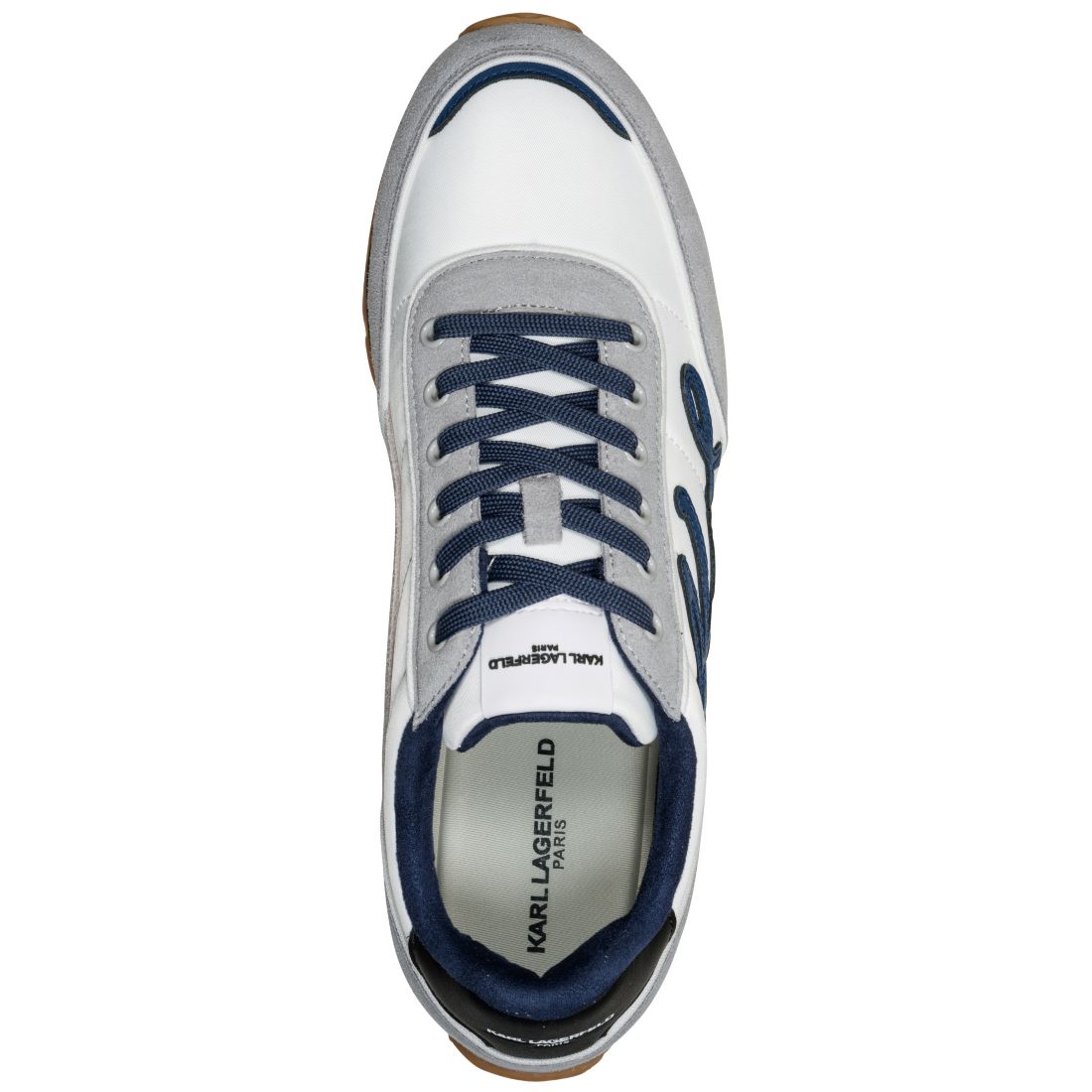 Karl Lagerfeld Men's Lace-Up Low Profile Sneakers