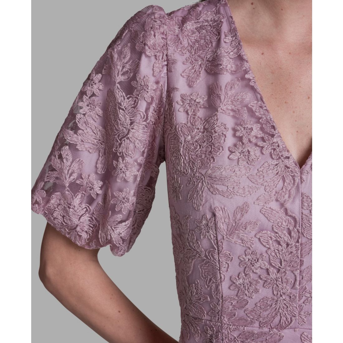 Bcbg Women's Floral Embroidered Mini Dress