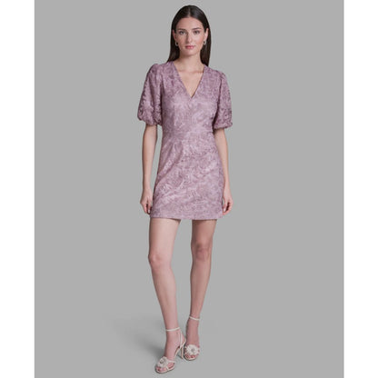 Bcbg Women's Floral Embroidered Mini Dress