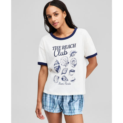 And Now This Women's Beach Club Graphic T-Shirt, Macy's Exclusive