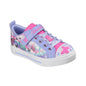 Skechers Little Girls Twinkle Toes: Twinkle Sparks - Butterfly Sky Light-Up Fastening Strap Lifestyle Sneakers from Finish Line - Lavender, Multi