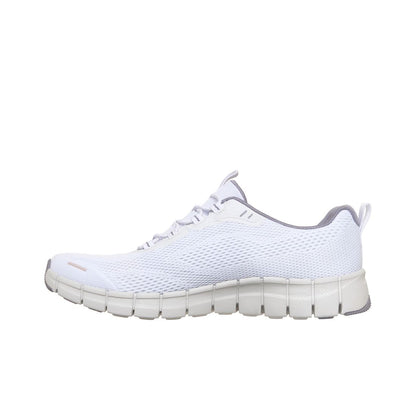 Skechers Women's Flex Step - Free Spirit Casual Sneakers from Finish Line - White, Lavender