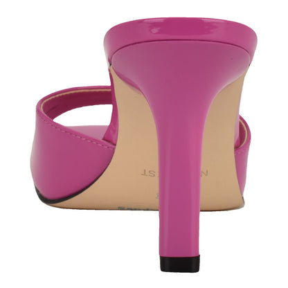 Nine West Women's Disko Square Toe Stiletto Sandals