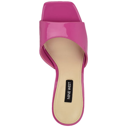 Nine West Women's Disko Square Toe Stiletto Sandals