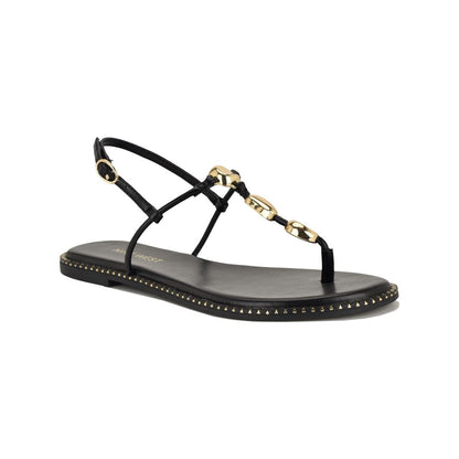 Nine West Women's Derika T-Strap Slingback Sandals