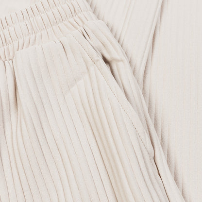 Pleated Woven Mens Pants