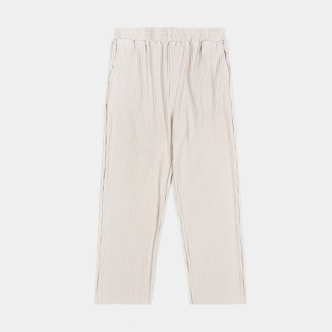 Pleated Woven Mens Pants