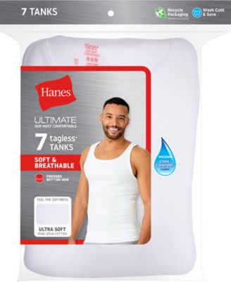 Men's Ultimate&reg; ComfortSoft&reg; 7-Pk. Moisture-Wicking Cotton Tanks