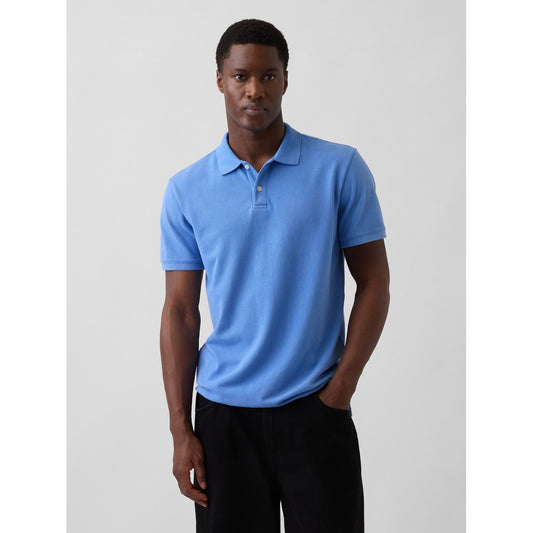 Men's Pique Polo Shirt Shirt