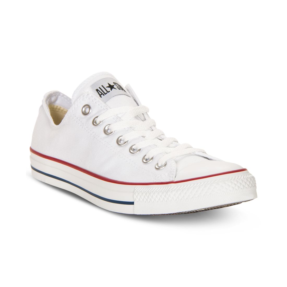 Converse Men's Chuck Taylor Low Top Sneakers from Finish Line - Black, White