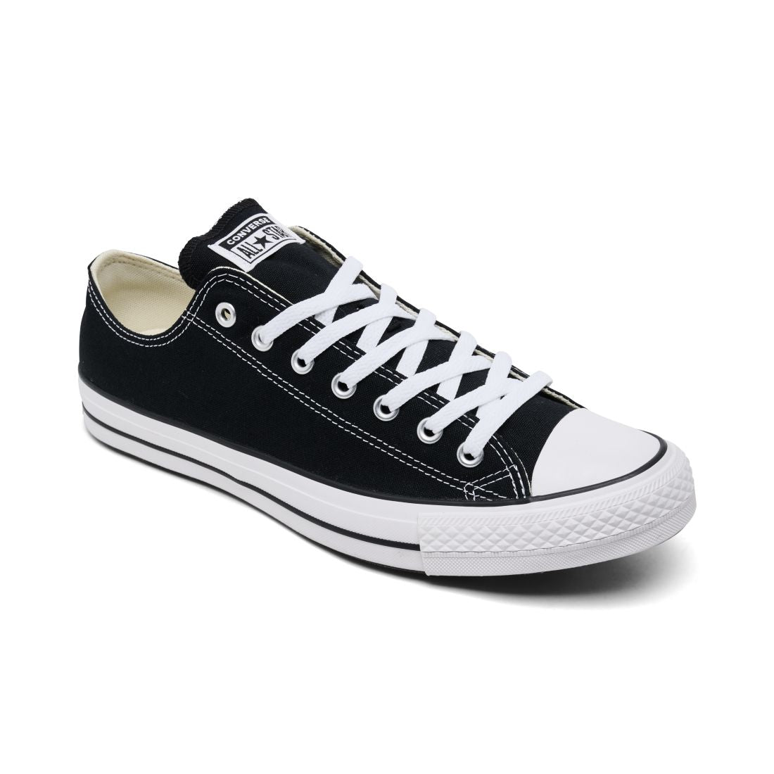 Converse Men's Chuck Taylor Low Top Sneakers from Finish Line - Black, White