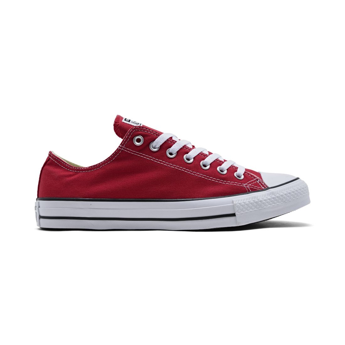 Converse Men's Chuck Taylor Low Top Sneakers from Finish Line - Red, White