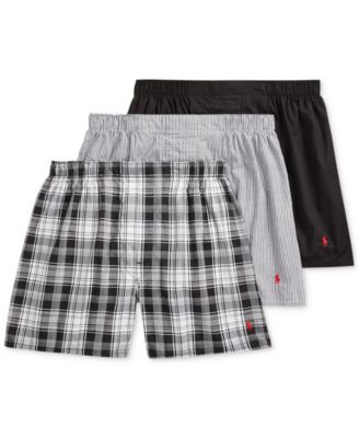 Men's 3-Pack Classic Woven Cotton Boxers