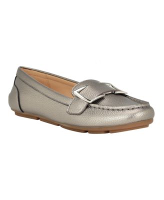 Lydia Embellished Slip-On Suede Loafers