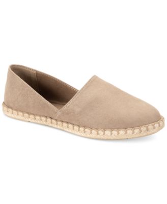 Women's Reevee Stitched-Trim Espadrille Flats, Created for Macy's