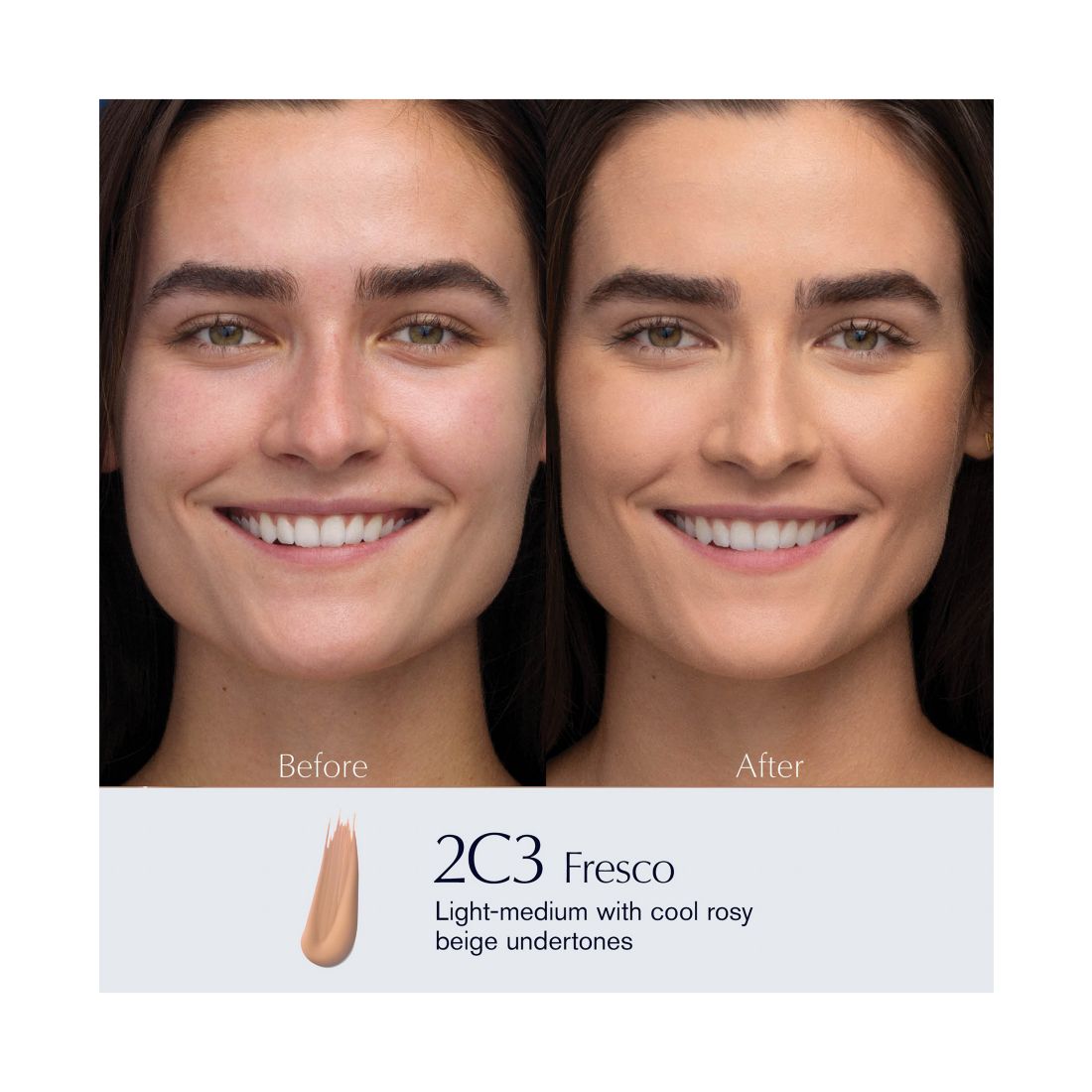 Estee Lauder Double Wear Stay-In-Place Foundation, 1 oz. - 2C1 Pure Beige, Light Medium with cool,