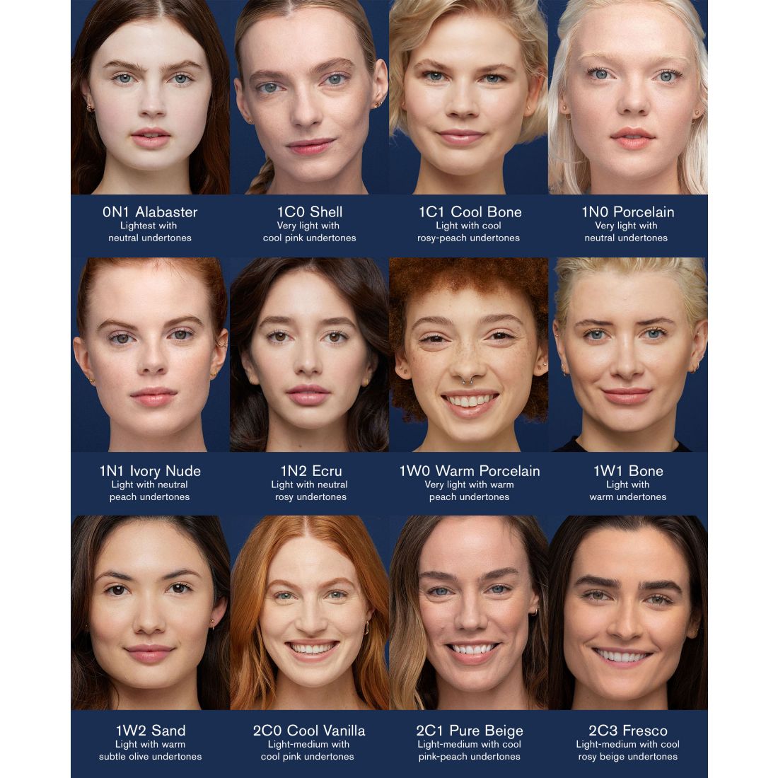 Estee Lauder Double Wear Stay-In-Place Foundation, 1 oz. - 2C1 Pure Beige, Light Medium with cool,