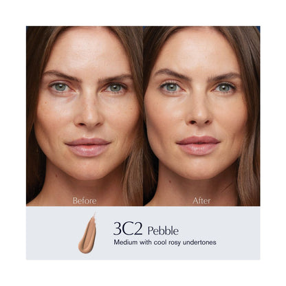Estee Lauder Double Wear Stay-In-Place Foundation, 1 oz. - 2C1 Pure Beige, Light Medium with cool,